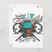 Samurai Soul Weaponary Postkarte (Vorne/Hinten)