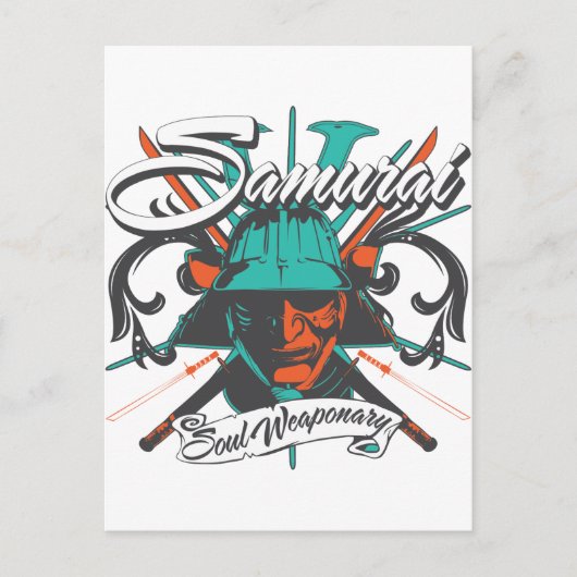 Samurai Soul Weaponary Postkarte (Vorderseite)