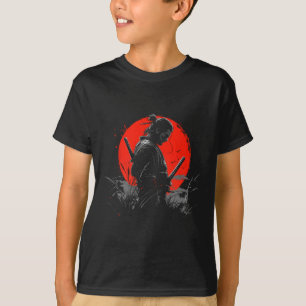 Samurai Spirit Graphic Modern Warrior's T-Shirt