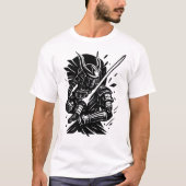 Samurai Spirit: The Art of Strength and Honor T-Shirt (Vorderseite)