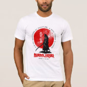Samurai Spirit – Warrior of Discipline and Honor T-Shirt (Vorderseite)