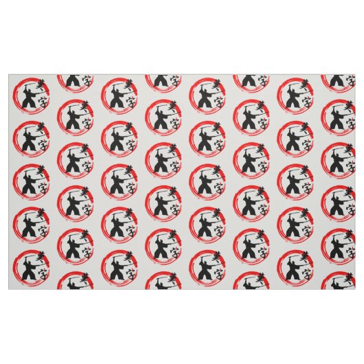 Samurai Stoff (Fat Quarter (45,7 x 55,9 cm))