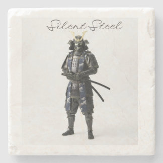Samurai stone coaster steinuntersetzer