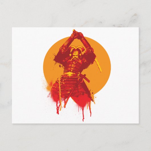 Samurai Strike Postcard Postkarte (Vorderseite)