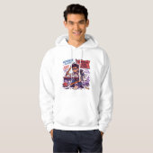 Samurai Student zurück zur Schule Hoodie (Vorne ganz)