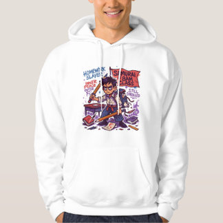 Samurai Student zurück zur Schule Hoodie