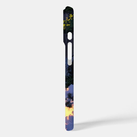 Samurai Sunset Case-Mate iPhone Hülle (Rückseite / Links)
