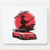 Samurai Supra Japanese Car Mousepad (Vorne)