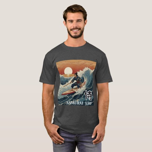 SAMURAI SURF【侍】Tシャツ T-Shirt (Vorne ganz)