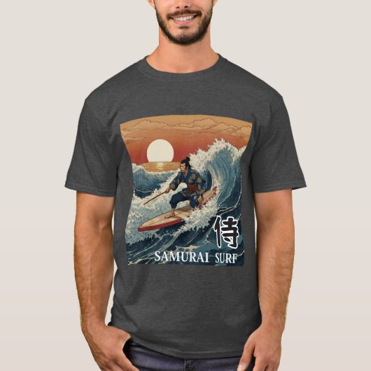SAMURAI SURF【侍】Tシャツ T-Shirt (Vorderseite)