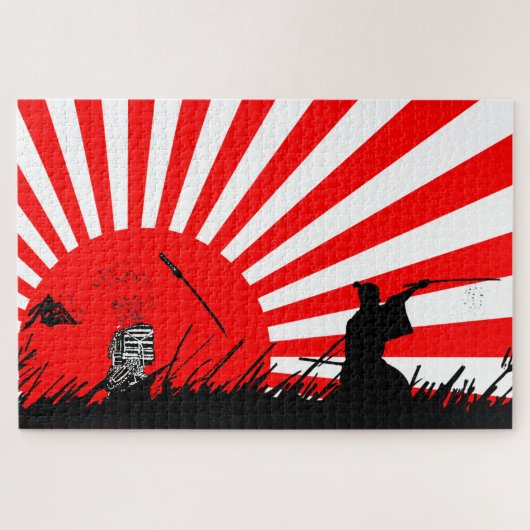 Samurai Sword Fight Puzzle (Horizontal)