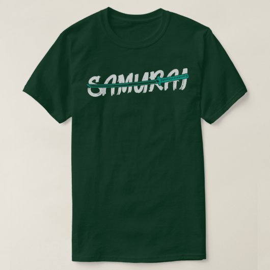 Samurai Sword Samurai Army T-Shirt (Design vorne)
