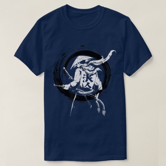 Samurai Sword Samurai Ninjia Funny Gift (2) T-Shirt (Design vorne)