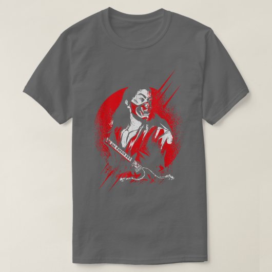 Samurai Sword Samurai T-shirt Samurai Gift (Design vorne)