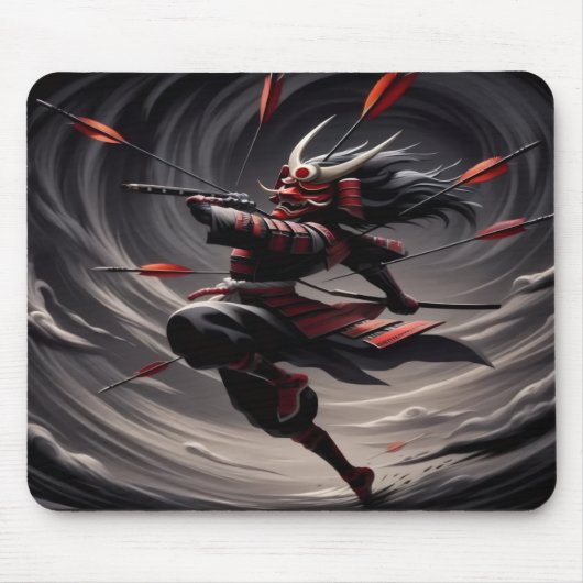 Samurai Swordplay Mousepad (Vorne)