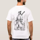 Samurai T-Shirt (Rückseite)