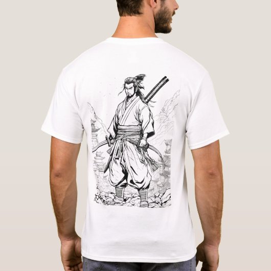 Samurai T-Shirt (Rückseite)