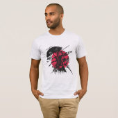 Samurai-T-Shirt für Männer T-Shirt (Vorne ganz)