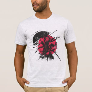 Samurai-T-Shirt für Männer T-Shirt