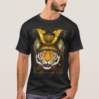 Samurai-Tiger-Krieger Samurai-Liebhaber Geschenk f T-Shirt
