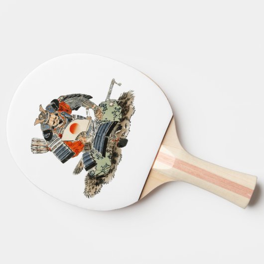 Samurai Tischtennis Schläger (Seitenansicht)