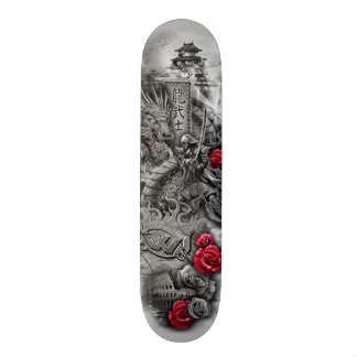 Samurai-Todesplattform Skateboard
