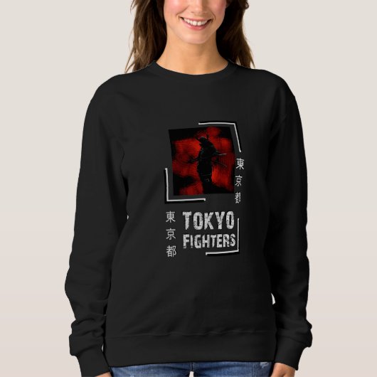 Samurai Tokyo Fighters Fanart Style Top (Vorderseite)