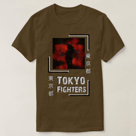 Samurai Tokyo Fighters FanArt Style Top (2) (Design vorne)