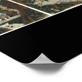 Samurai-Training mit Tengu, Circa 1859 Poster (Ecke)