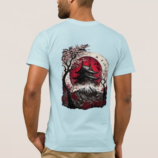 Samurai Tshirt (Rückseite)