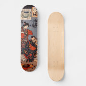 Samurai und Demon Skateboard (Vorderseite)