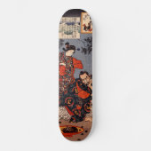 Samurai und Demon Skateboard (Vorderseite)