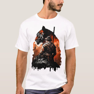 Samurai und der Tiger - Die perfekte Gewerkschaft  T-Shirt