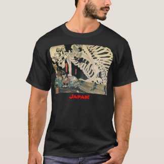 Samurai-und des Skelett-C. 1800's Shirt