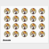 Samurai und Ninja Stickers - Murasaki (Blatt)