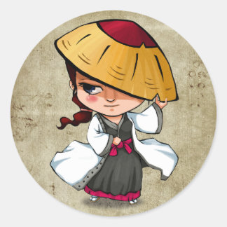 Samurai und Ninja Stickers - Murasaki