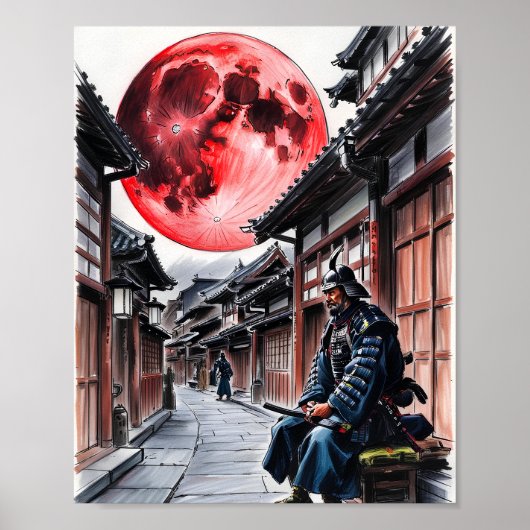 Samurai unter dem Blutmond Poster (Vorne)