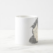 Samurai verblasst kaffeetasse (Mittel)