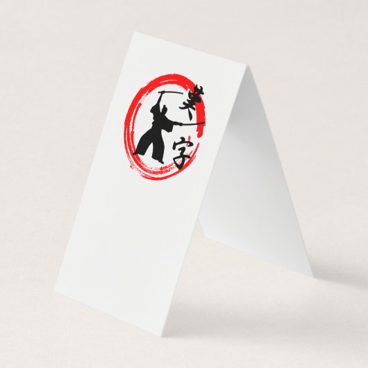 Samurai Visitenkarten (Vorderseite)