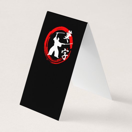 Samurai Visitenkarten (Rückseite)