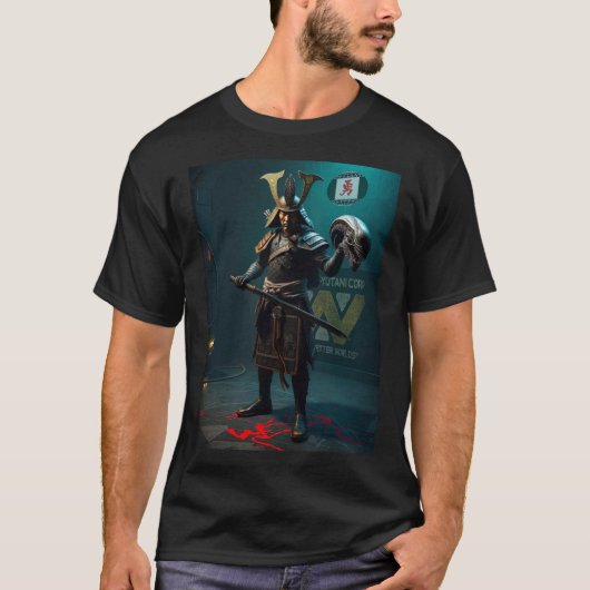 Samurai VS Alien T-Shirt (Vorderseite)