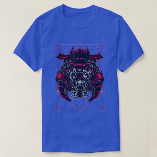 Samurai War Mask Impera Chalice Ghost T-Shirt (Design vorne)