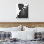 Samurai Warrior Art Leinwanddruck (Insitu (Schlafzimmer))