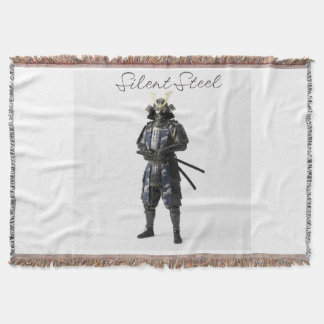 Samurai warrior blanket decke