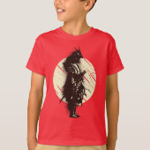 Samurai Warrior Bushido Code Japanische Schwertmän T-Shirt (Vorderseite)