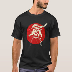 Samurai Warrior Bushido Code Japanische Schwertmän T-Shirt