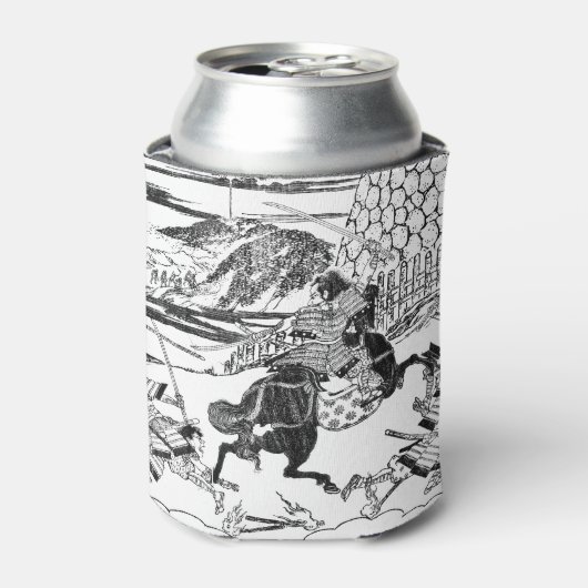 Samurai Warrior Dosenkühler (Kanne Vorderseite)