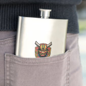 Samurai Warrior Flask Flachmann (Beispiel)