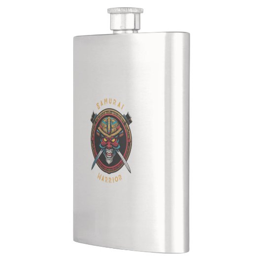 Samurai Warrior Flask Flachmann (Links)