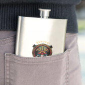 Samurai Warrior Flask Flachmann (Beispiel)